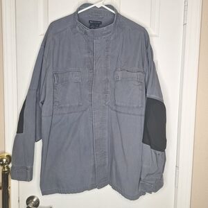 5.11 Tactical Shirt HRT Grey Long Sleeve Cotton Shirt Size Xxl